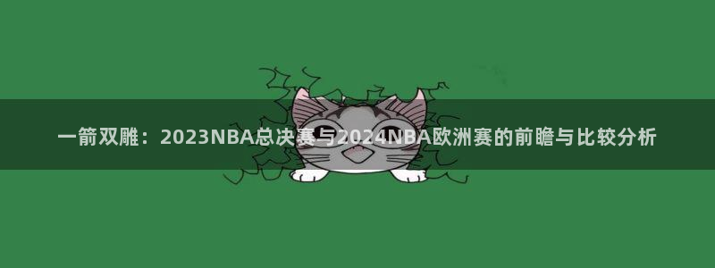 一箭双雕：2023NBA总决赛与2024NBA欧洲赛的前瞻与比较分析